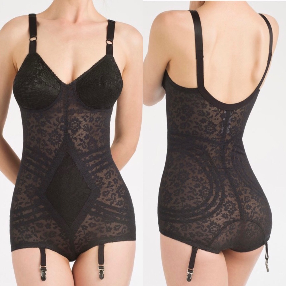 Rago Retro Pinup Body Briefer Extra Firm Shaper